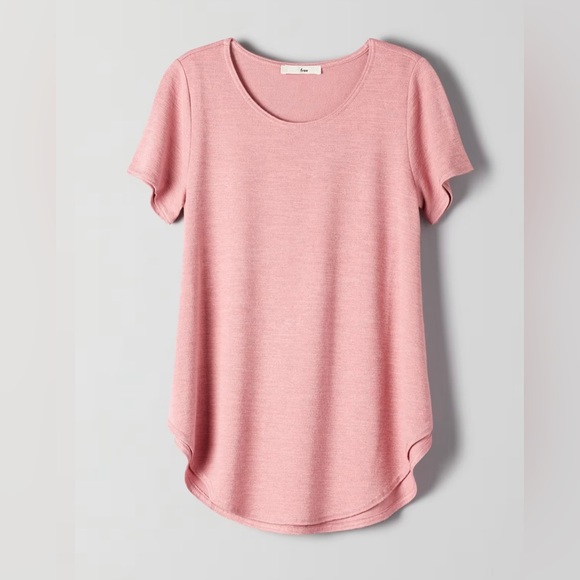 Aritzia Wilfred Free Light Grey Esther T-shirt (size S) - Picture 4 of 10
